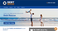 Desktop Screenshot of debtrescue.com.au